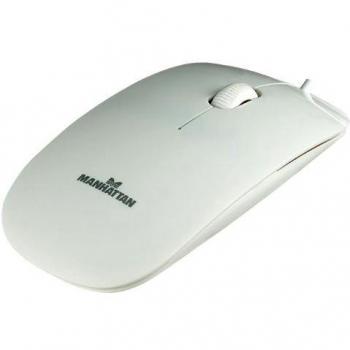 Ratón óptico de Silueta de Manhattan 177627 pc Ratón, PC/Mac, 2-Maneras