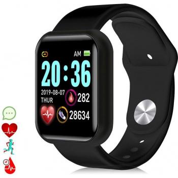 Brazalete inteligente AK-Y68 con monitor cardíaco y presión sanguínea