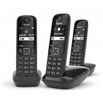 Teléfono Inalámbrico Gigaset AS690 Trio Negro