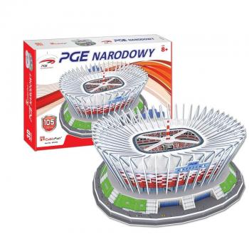 Cubic Fun 3D Puzzle - Polish National Stadium - 105 Pieces