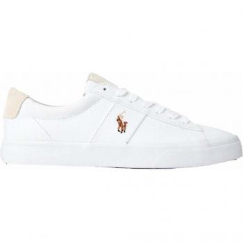 Polo Ralph Lauren Men's Sayer Ne Vulcanised Canvas Trainers White