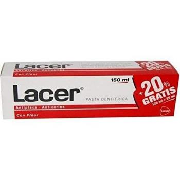 LACER Pasta Dental 125 ML.+ 25 ML. PARA2, Estándar, Único