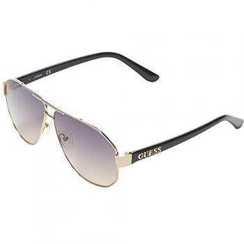 Gafas de Sol Guess GF6145 32B 61 - Aviador Doradas con Lentes Degradé Talla Única