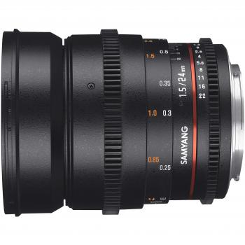 Samyang F1312806101 - Objetivo para vídeo VDSLR para Sony E