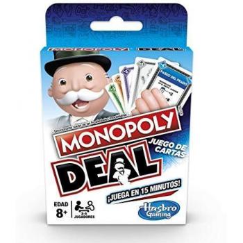 Monopoly Deal - Juego de Cartas en Español, Hasbro E3113105
