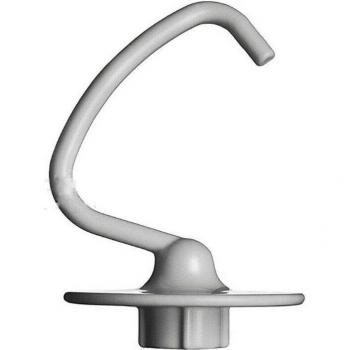 Gancho de masa y batidor con borde flexible para mezclador de pie KitchenAid 4.5-5 Qt, accesorio raspador de cuenco