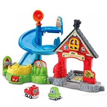 VTech- TTCory Bólidos Parque de bomberos de Autovilla + 2coches