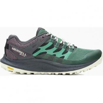 Merrell Zapatillas de Senderismo Antora 3 Goretex - Zapatillas de trail running para mujer, modelo Antora 3 GTX, impermeables con tecnología Gore-Tex, suela Vibram para tracción en terrenos irreg