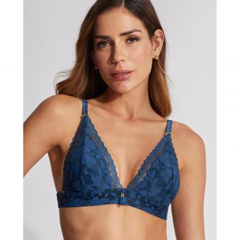 Bralette-BH Selmark Gabrielle 61010 Azul Oscuro Talla 85B para Mujer