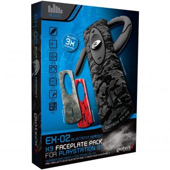 Gioteck - Headset Bluetooth Next Gen EX02 3 Faceplates Pack