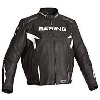 Chaqueta Bering - Fizio King Size - 4 x l - negro/blanco - negro