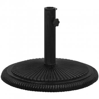 Black Cast Iron Umbrella Base 45x45x30 cm