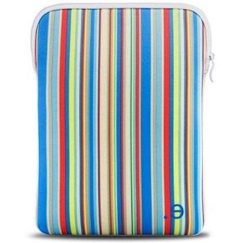 Be.ez 101067 LA robe Allure - Funda para MacBook Air y UltraBooks de 11, diseño de rayas multicolor