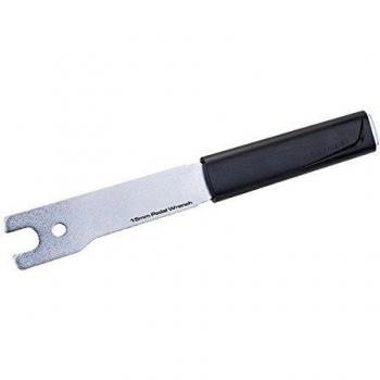 Birzman - Llave de Pedal, Unisex, Color Negro, Plateado, Talla única