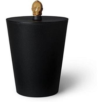 Star Wars Multi Cesta, C-3PO, Caja de Almacenamiento, Basura, 11,5 l, Negro, 3 Piezas