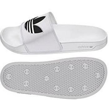 Adidas Adilette Lite Unisex Slides - White/Core Black
