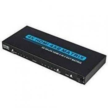 CONMUTADOR MATRIX HDMI 4X2 4 ENT. 2 SAL. 4K 1080P