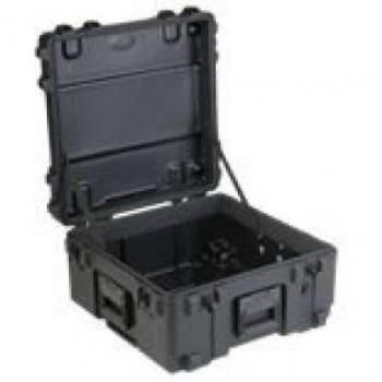 SKB 3R2222-12B-EW Roto Mil-Std Waterproof Case, 22x22x12in - No Foam Pull Handle, Wheels