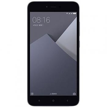 Xiaomi Redmi Note 5A Smartphone Gris - Doble SIM, 4G, 2GB RAM, 16GB Almacenamiento, Pantalla de 5.5, Cámara de 13/5MP, Batería de 3080mAh y Android 7