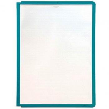 Panel de Visualización Durable Sherpa A4, Polipropileno, Color Azul Oscuro, Paquete de 5 unidades