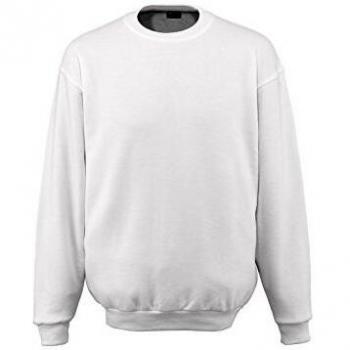 Sudadera Crossover Mascot Caribien Nr.00784 Talla M Blanca