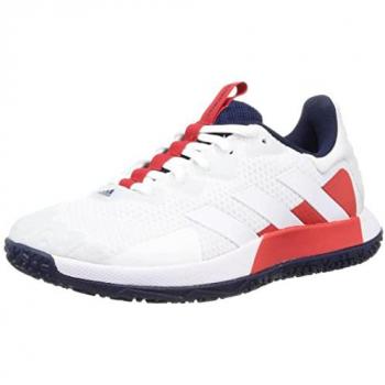 Adidas Sole Match Control OC Zapatilla De Pádel Hombres Blanco 45 1/3