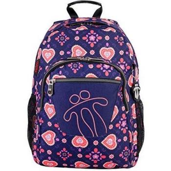 Totto MA04ECO021-1820N-8MA Mochila Escolar Adaptable A Carro, Acuareles