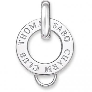 Portador de Charms Thomas Sabo de Plata Pequeño X0017
