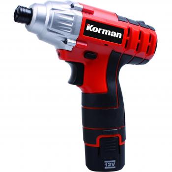 Korman 500244 - Llave de impacto, batería de litio 1,5 Ah