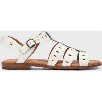 Sandalia plana de piel Algar W0X-0747 para mujer