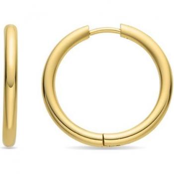 Pendientes Africa de Luxenter, acabados en oro amarillo de 18k