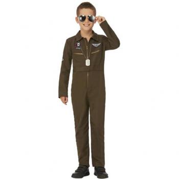 Disfraz de Top Gun Maverick Aviador para niño - Smiffy's