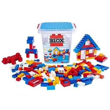 Eimer de Construcción Blox 250 Piezas Mixtas para Niños a Partir de 3 Años
