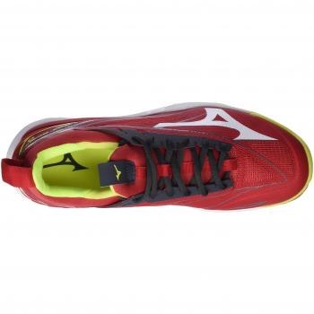 Mizuno Wave Mirage 2, Zapatillas de Running Hombre, 91 Rojo Blanco Amarillo, 43 EU