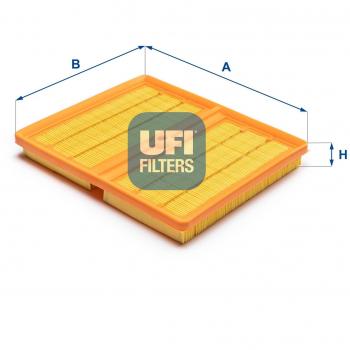 Filtro de aire UFI 30.A51.00 para VW, AUDI y SKODA, compatible con Golf VII y Polo Schrägheck