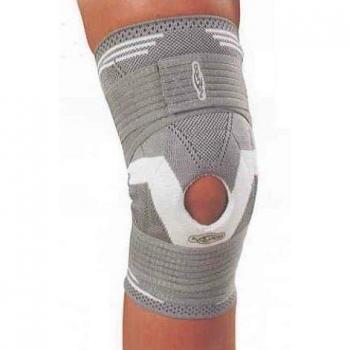 Rodillera Orliman Talla 5 con Estribos y Color Gris