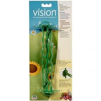 Vision Perca – Verde – 2 unidades para jaulas pequeñas/medianas