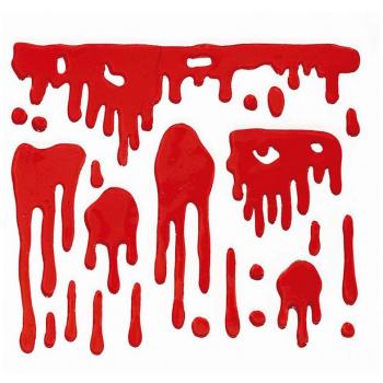 Gel Sangre Decorativo de 25X25 cm