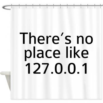 eikleom There 's No Place Like 127001 impermeable cortina de ducha