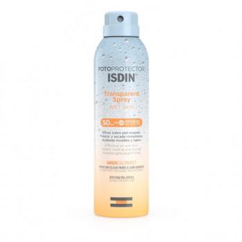 ISDIN Fotoprotector Wet Skin Transparent Spray SPF 50+ Pack 250ml + 100ml
