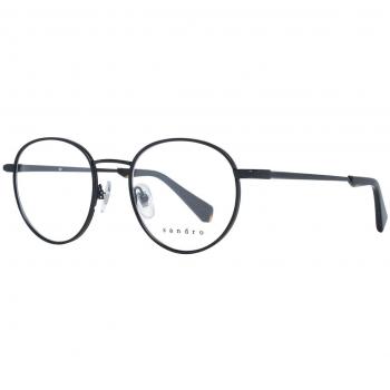 Sandro Gafas Graduadas SD 3000 001 - Armazones para Hombre Negros, Lentes Recetados, 48 mm, Black Frames for Men