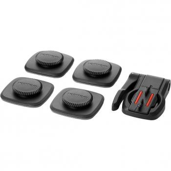 TomTom 9LBM.001.01 - Soporte 360° para cámara deportiva, 4 piezas