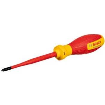 Destornillador Aislado VDE Philips PH1x100 Certificado hasta 1000V con Mango de Elastómero Termoplástico (TPE)
