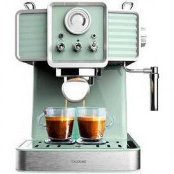 Cafetera Cecotec Power Espresso 20 Tradizionale Light 1350W 20 bar 1,5L Verde