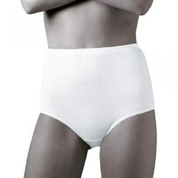 Playtex - APP01BM-9 Braga Mujer Clasica Alta Lisa Color: Blanco Talla: XL