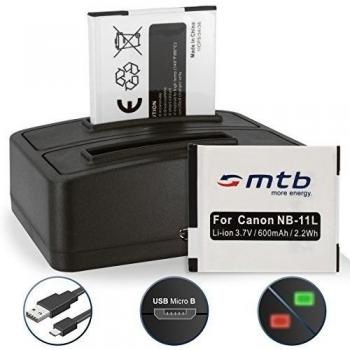 2 Baterías + Cargador Doble