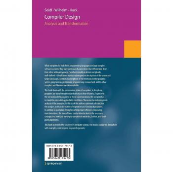 Springer Compiler Design: Comprehensive Guide to Compiler Construction and Theory