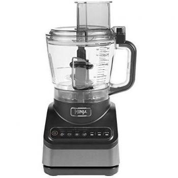 Ninja BN650EU Food Processor with Auto-IQ, 850W, 2.1L Capacity, BPA-Free Plastic, Silver