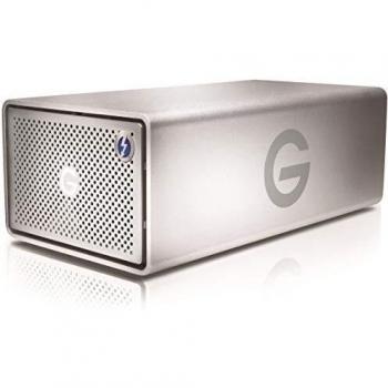 G-Technology G-RAID 12TB (2 x 6TB Ultrastar/Enterprise Clase HDD) con Thunderbolt 3, USB-C, Velocidad de 500MB/s y Garantía de 5 años
