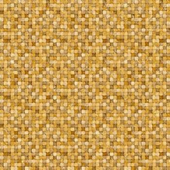 Saint Honore - Papel pintado gresite tricolor